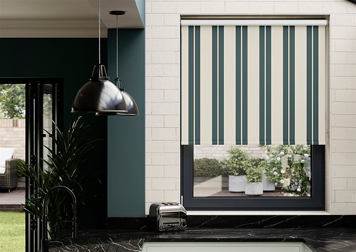 The British Stripe Co. Edward, Teignbridge No.1 - Roller Blind - Image 3